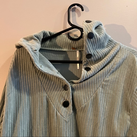 Free People Corduroy Pull Over Serena - Picture 7 of 8